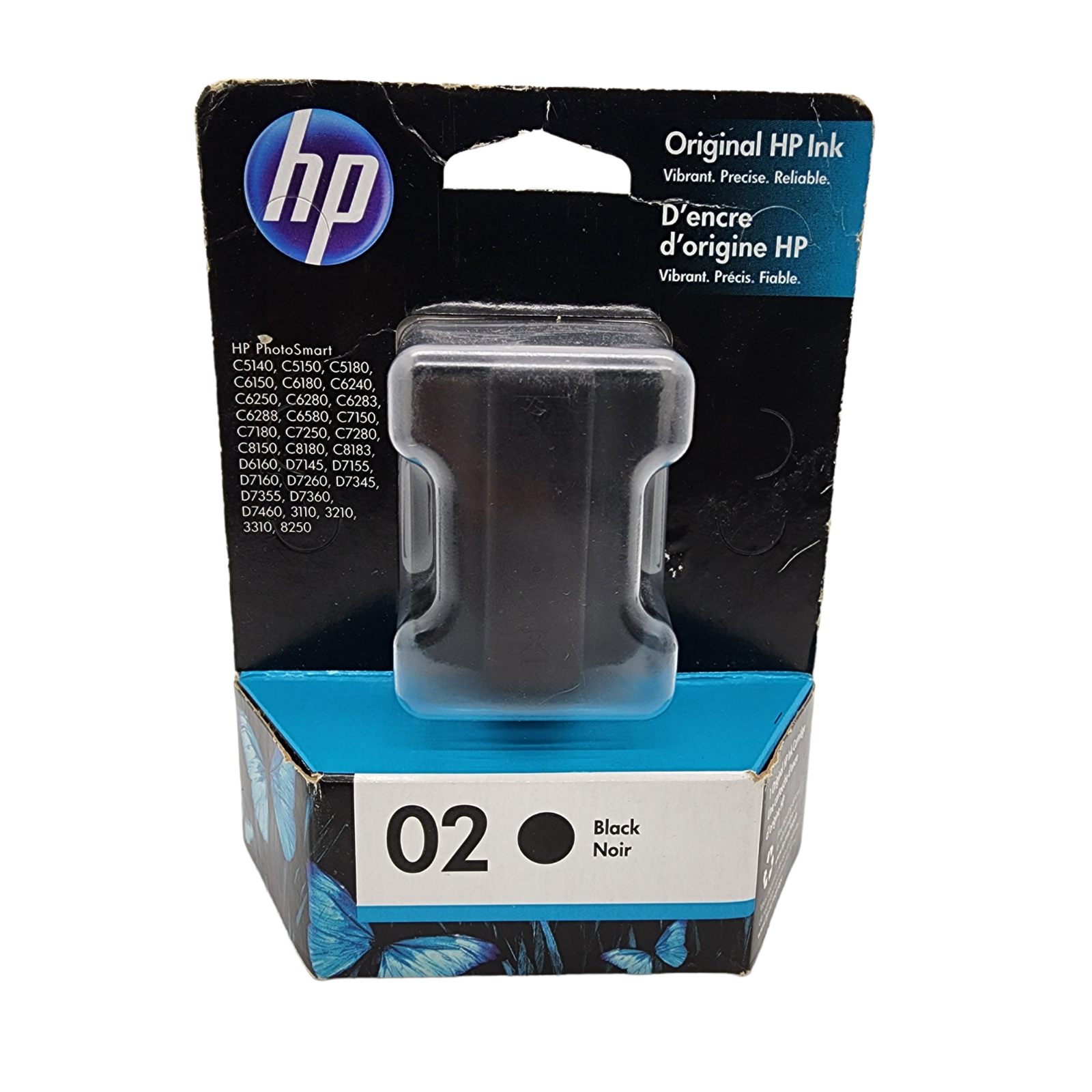 HP C8721WN#140 02 Black Original Ink Cartridge - Exp 1/19