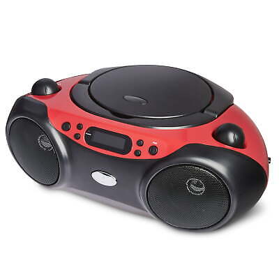 Onn Portable CD Boombox with Bluetooth Wireless Technology w/ AM/FM Radio
