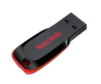 SanDisk SDCZ50-016G-B35 Cruzer Blade 16GB USB 2.0 Flash Drive