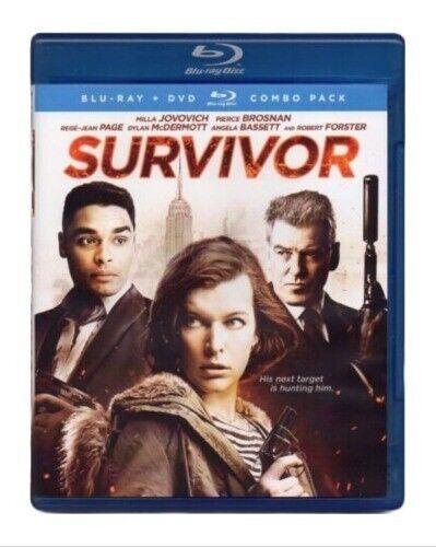 Survivor (Blu-ray + DVD) w/ Milla Jovovich, Pierce Brosnan