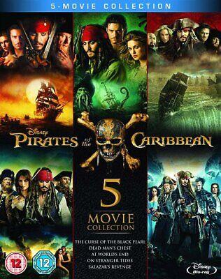 Pirates of the Caribbean: 5 Movie Complete Collection (Blu-ray)