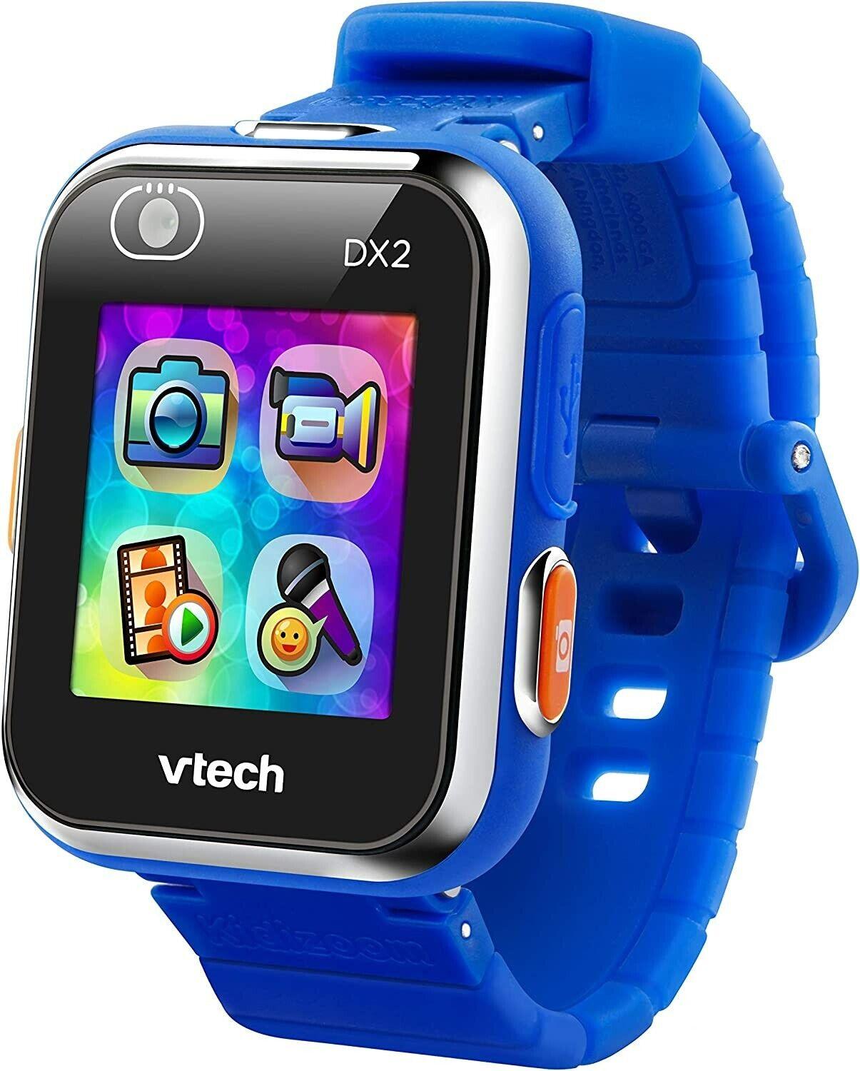 VTech Kidizoom Touchscreen Smartwatch Dual Cameras DX2 Blue (4+ Years) -Open Box