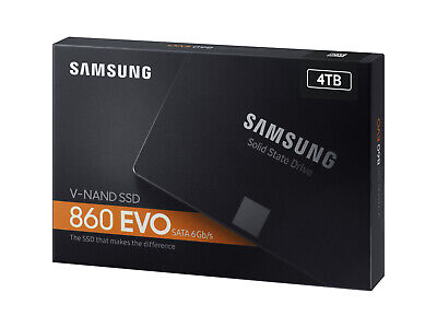 Samsung MZ-76E4T0B/AM 4TB 860 EVO SATA III 2.5" Internal SSD