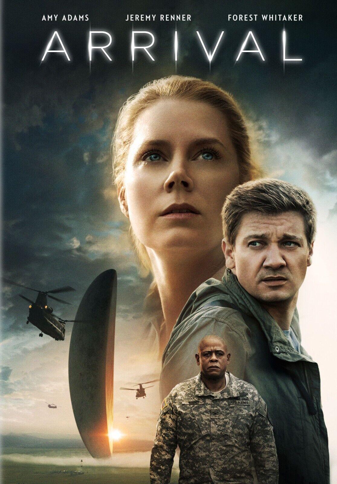 Arrival [DVD] Amy Adams & Jeremy Renner