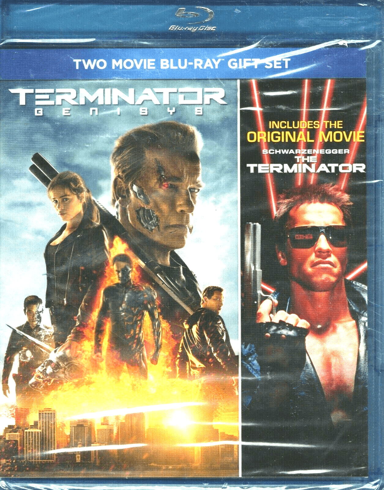 DOUBLE FEATURE - Terminator Genisys / The Terminator ( Blu-ray + Digital)