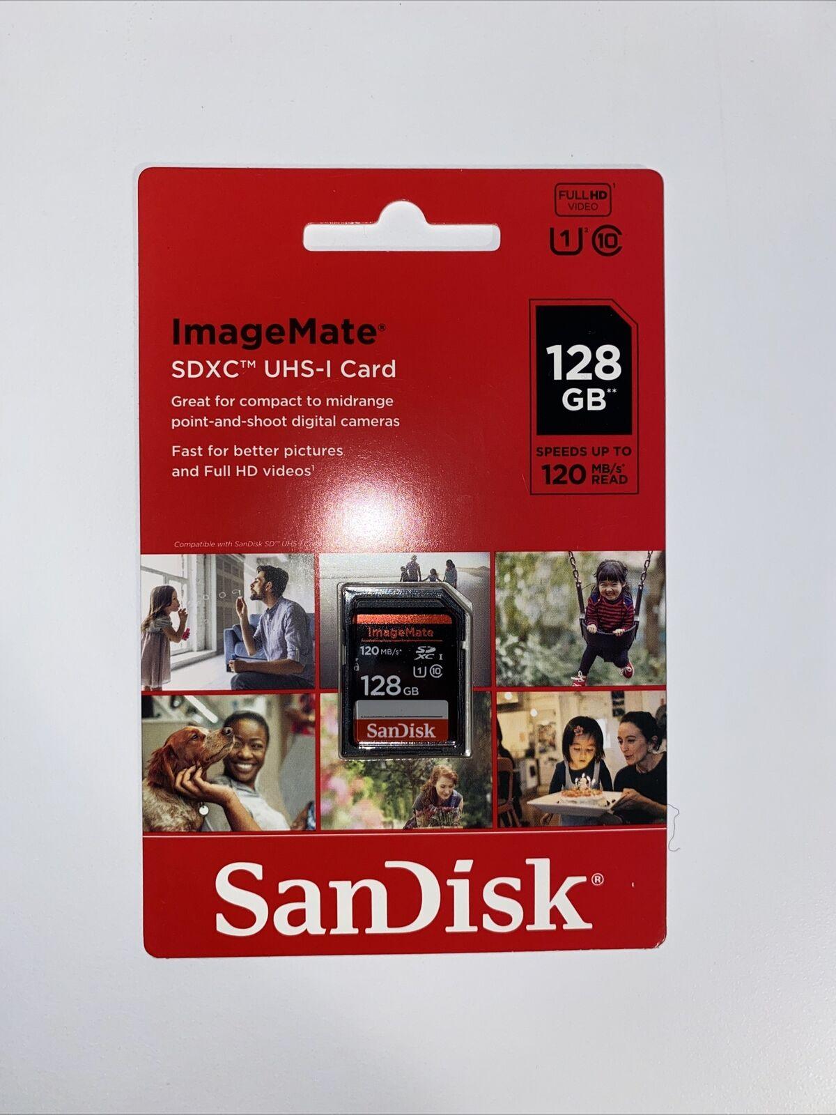 San Disk Image Mate SDXC UHS-I Card 128GB SDSDUN4-128G-AW6KN