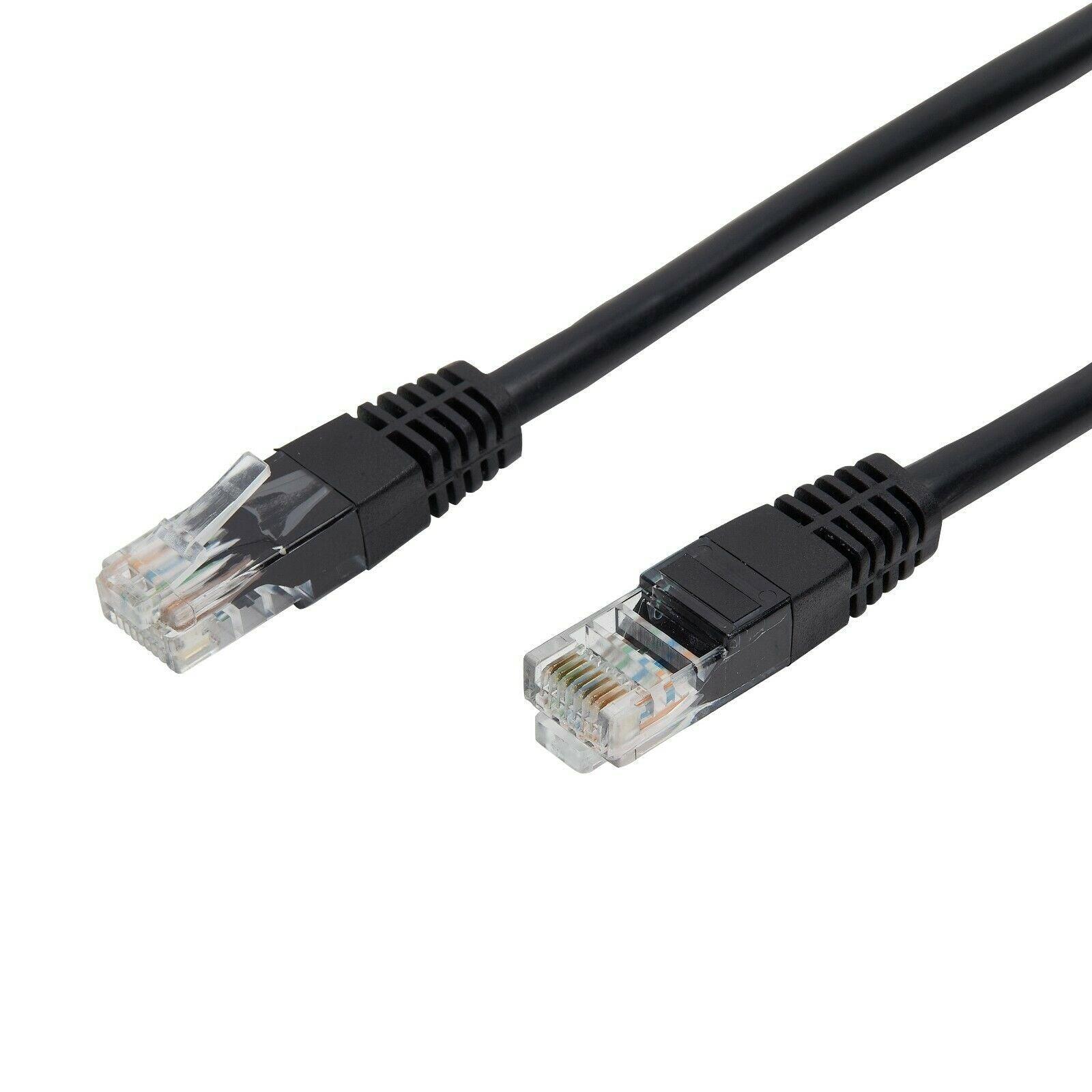 Onn 50FT CAT6 Networking Cable CBL, Black