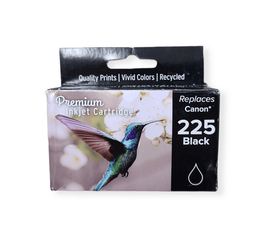  Premium Inkjet Cartridge Replacement for Canon 225 Black