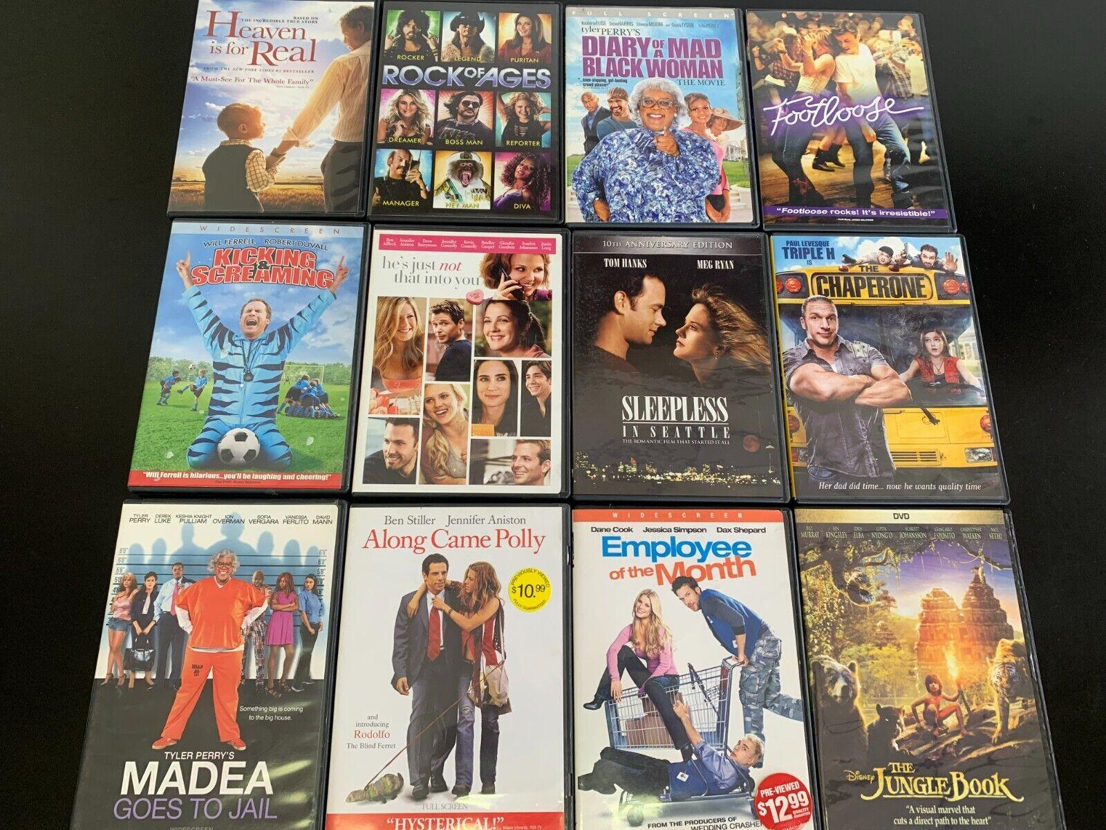 48x Comedy Romance Rom-Com Drama Action DVD Movie Lot - Used Wholesale DVDs