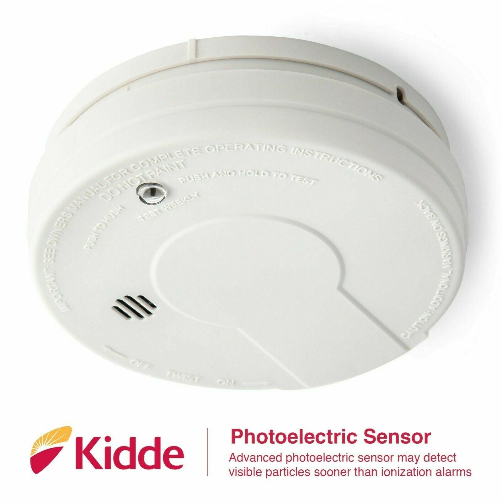 Kidde Kitchen Smoke Alarm, Photoelectric Sensor, Expires 2029