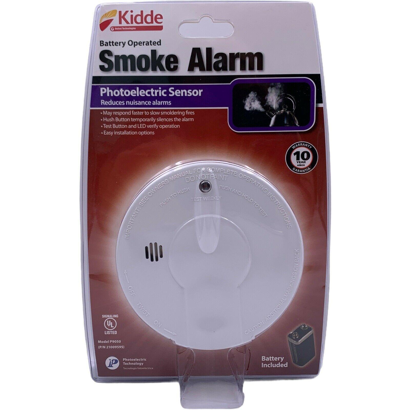 Kidde Kitchen Smoke Alarm, Photoelectric Sensor, Expires 2029