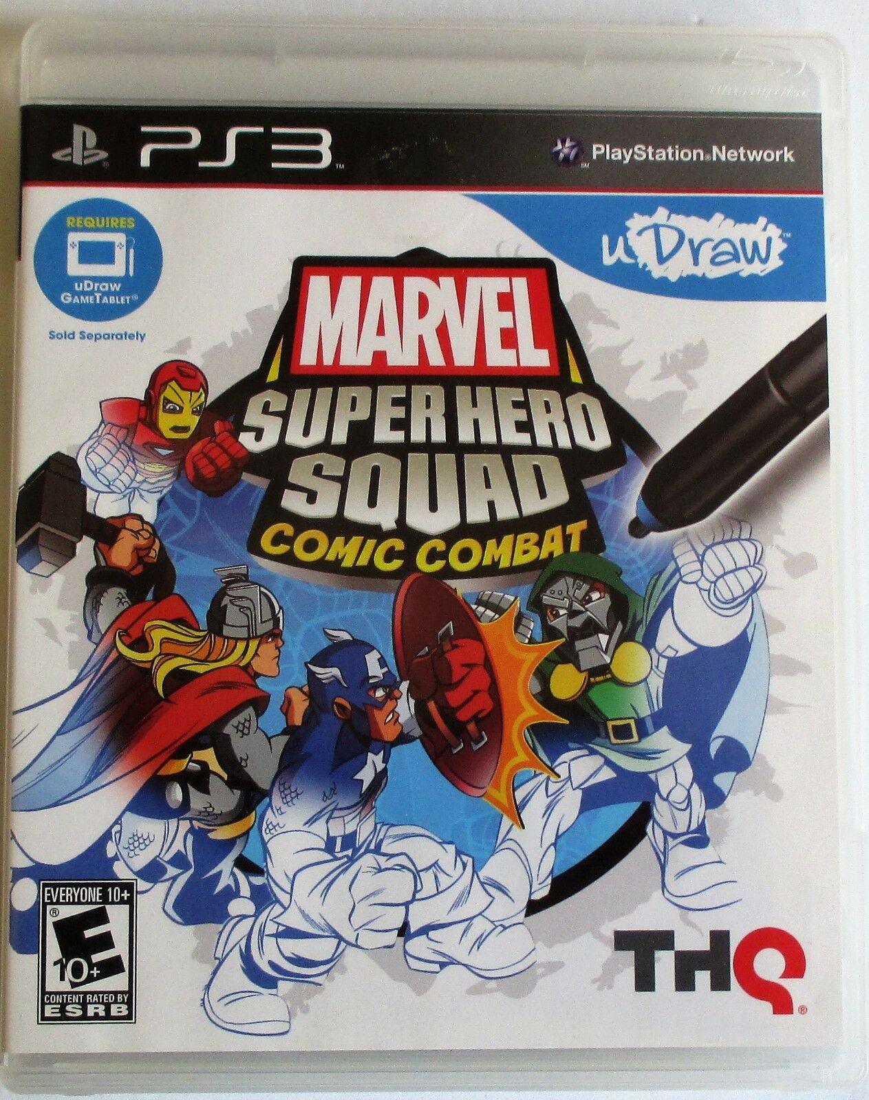 THQ uDraw Marvel Super Hero Squad: Comic Combat (PS3)