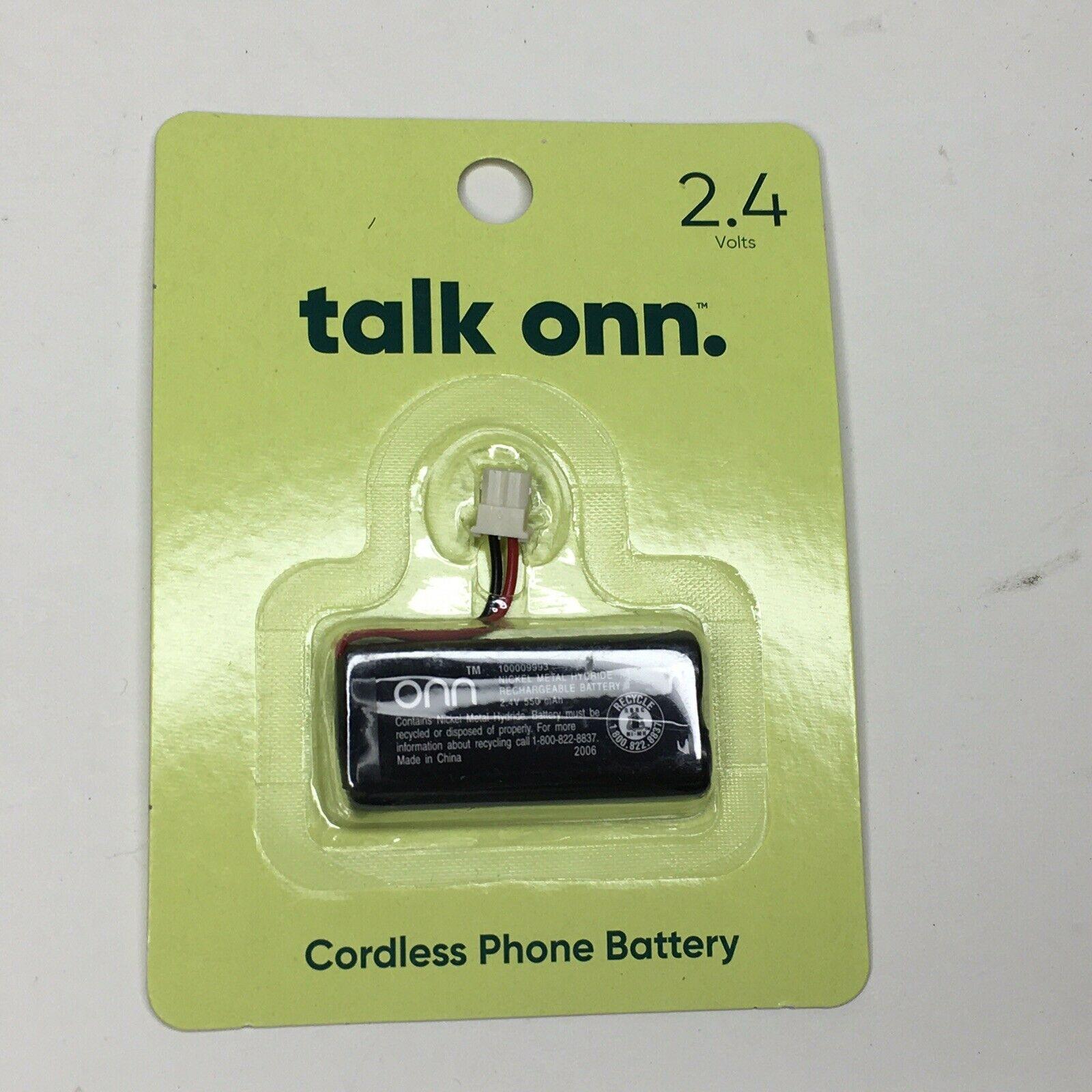 Talk Onn Cordless Phone Battery 2.4 Volts 100009993 - Raastadeals