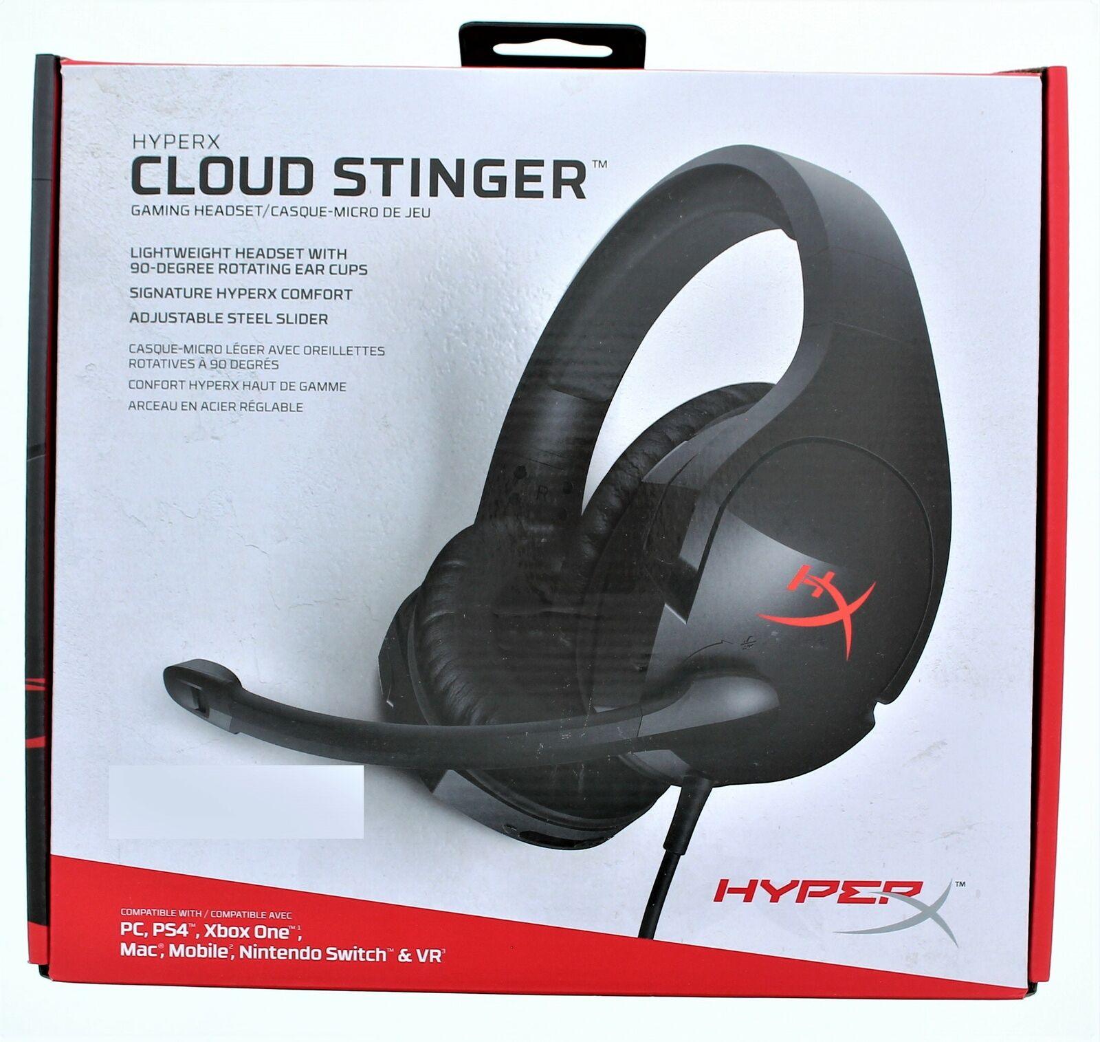 Hyperx Cloud Stinger Wired Gaming Headset Lightweight Headphones Adjustable Band