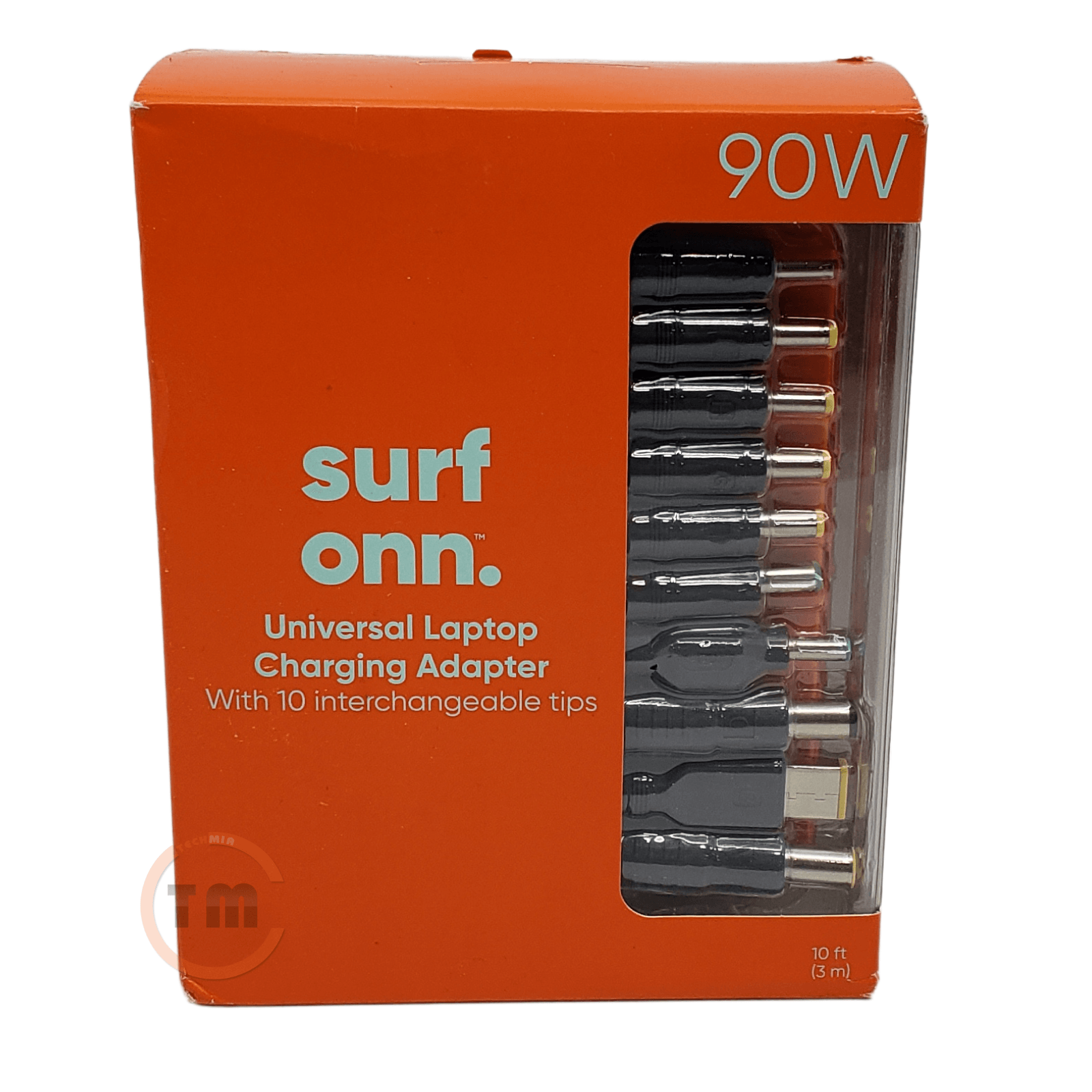 Surf Onn Universal Laptop Charging Adapter w/ 10 Interchangeable tips 90W - Raastadeals