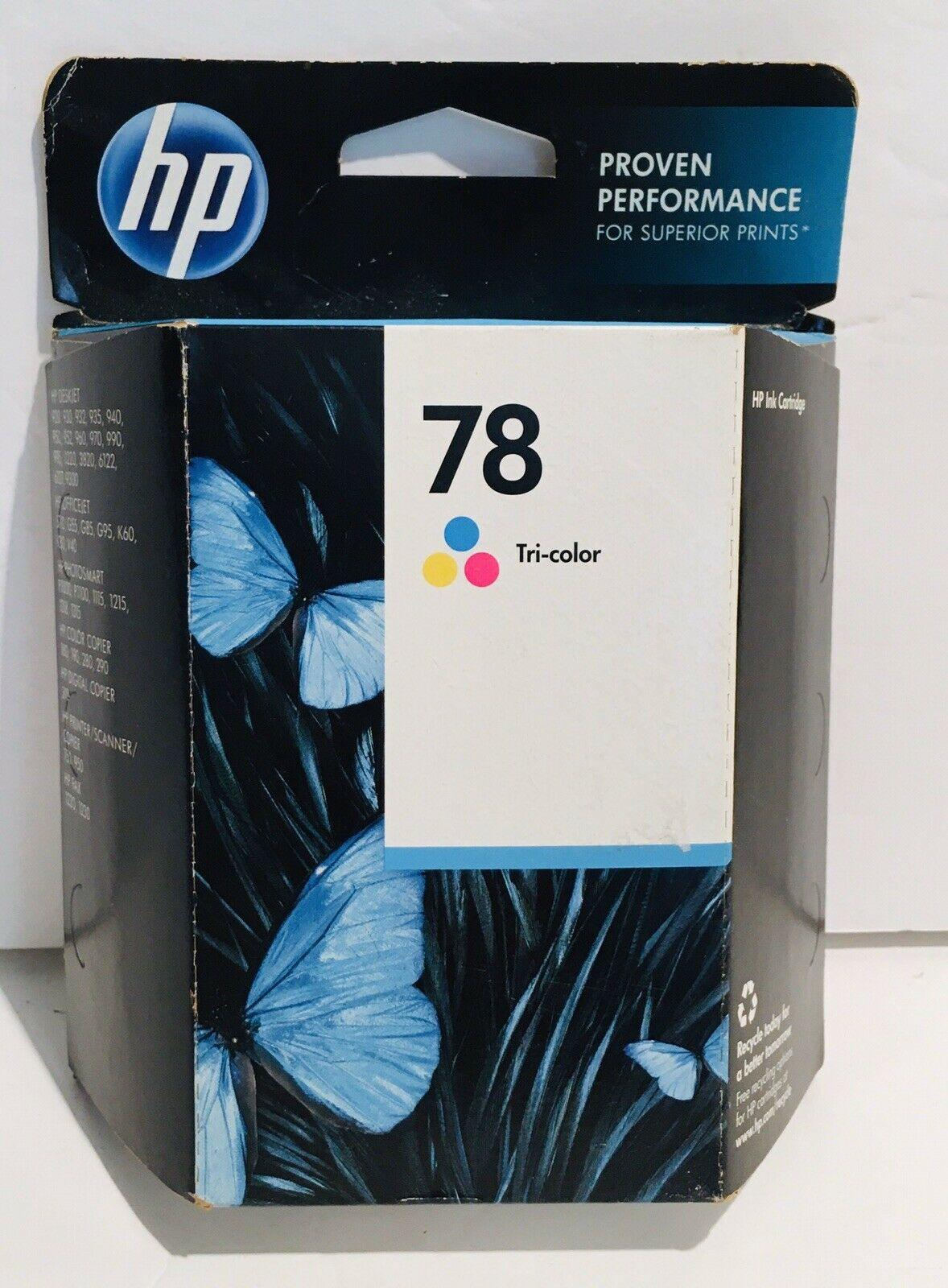 HP 78 Tri-Color Ink Cartridge, EXPIRED 04/2022