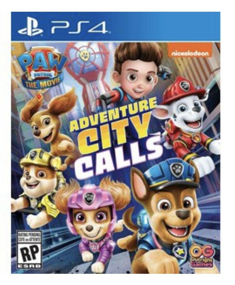 Paw Patrol The Movie Adventure City Calls (PS4)