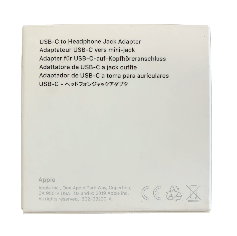 Apple USB-C to 3.5mm Headphone Jack Adapter 3.5 mm - Raastadeals