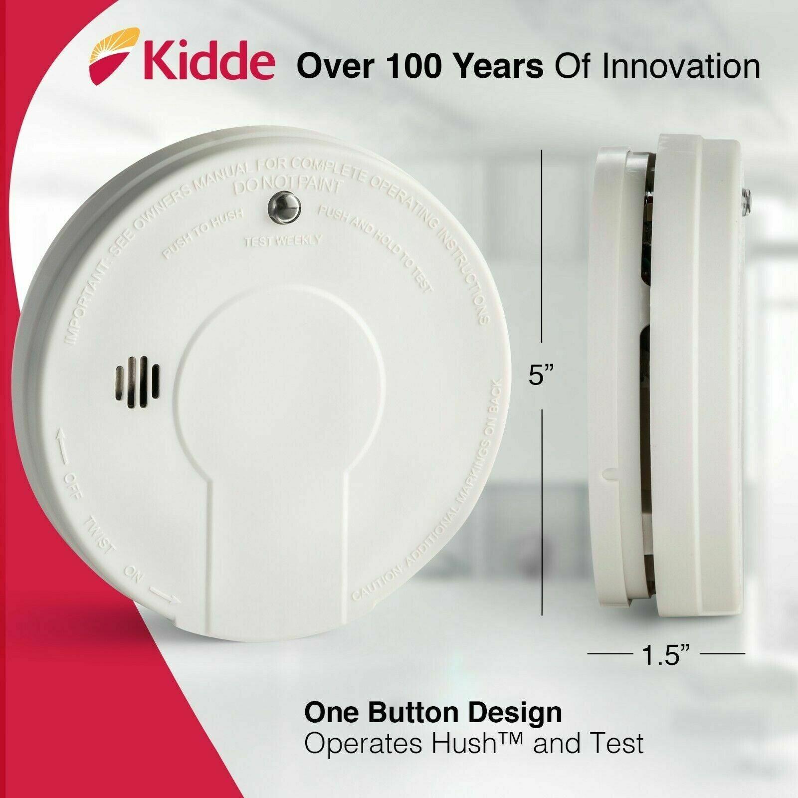 Kidde Kitchen Smoke Alarm, Photoelectric Sensor, Expires 2029