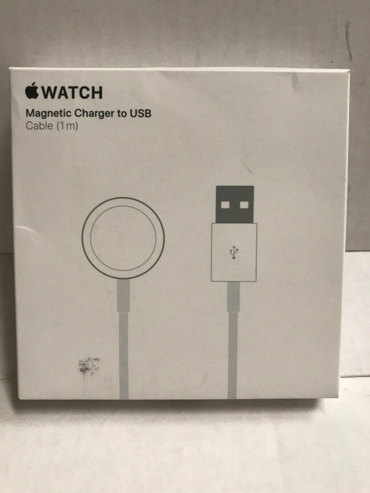Apple Watch Magnetic Charger USB Cable 1m Series 1 2 3 4 5 | A2255 | GB - Raastadeals
