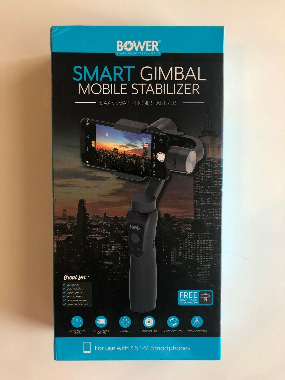 Bower Smart Photography Gimbal Mobile Stabilizer 3-Axis Smartphone Stabilizer