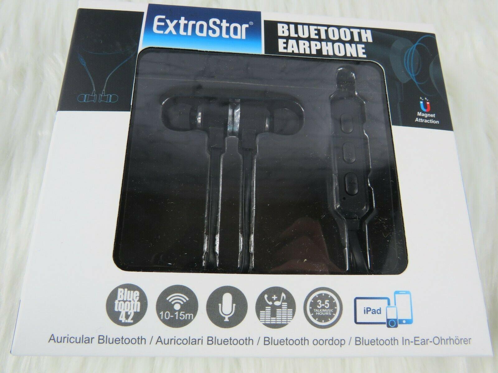 ExtraStar Bluetooth Earphone Headset In-Ear 3-5 Hours