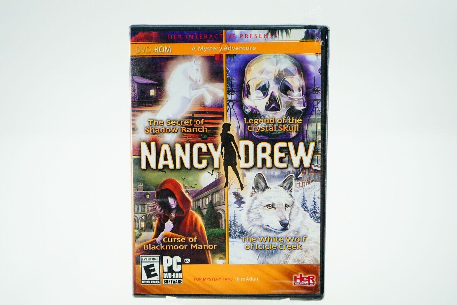 Nancy Drew: A Mystery Adventure Classic 4-Pack (PC DVD ROM)