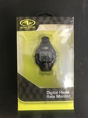Athletic Works Digital Heart Rate Monitor, ATH-RN1003B Black