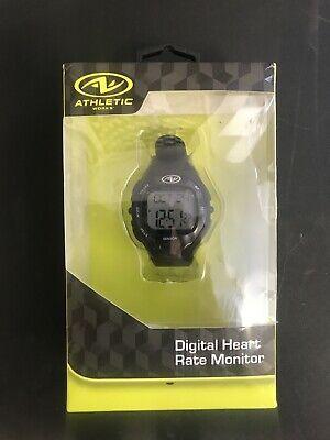 Athletic Works Digital Heart Rate Monitor, ATH-RN1003B Black - Raastadeals