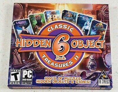 Hidden Object Classic Treasures II, 6 Games, Collectors Editions (PC)