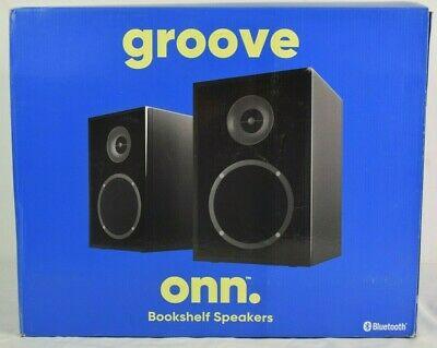 Onn Bluetooth Shelf Speakers - Lightweight - 100008403 w/ Bluetooth GA - Raastadeals