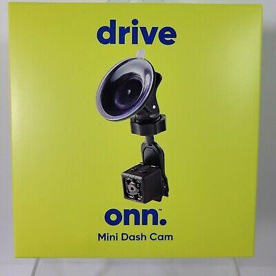 Drive Onn Mini Dash Cam Hi Resolution 1080P Video Dash Camera, Black - Raastadeals