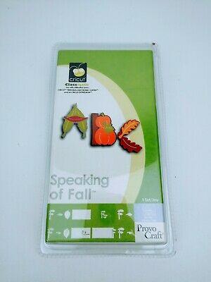 Cricut ClassMate Speaking Speaking of Fall by Marie Cole Provo Craft