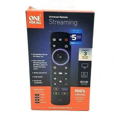 ONE FOR ALL 7935R01711931 Universal Remote Streaming GA