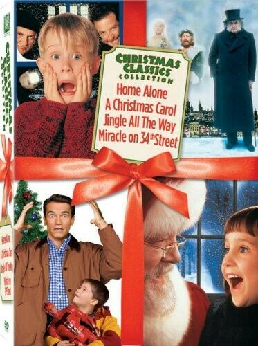 Christmas Classics Collection Home Alone, A Christmas Carol, Miracle on 34th St